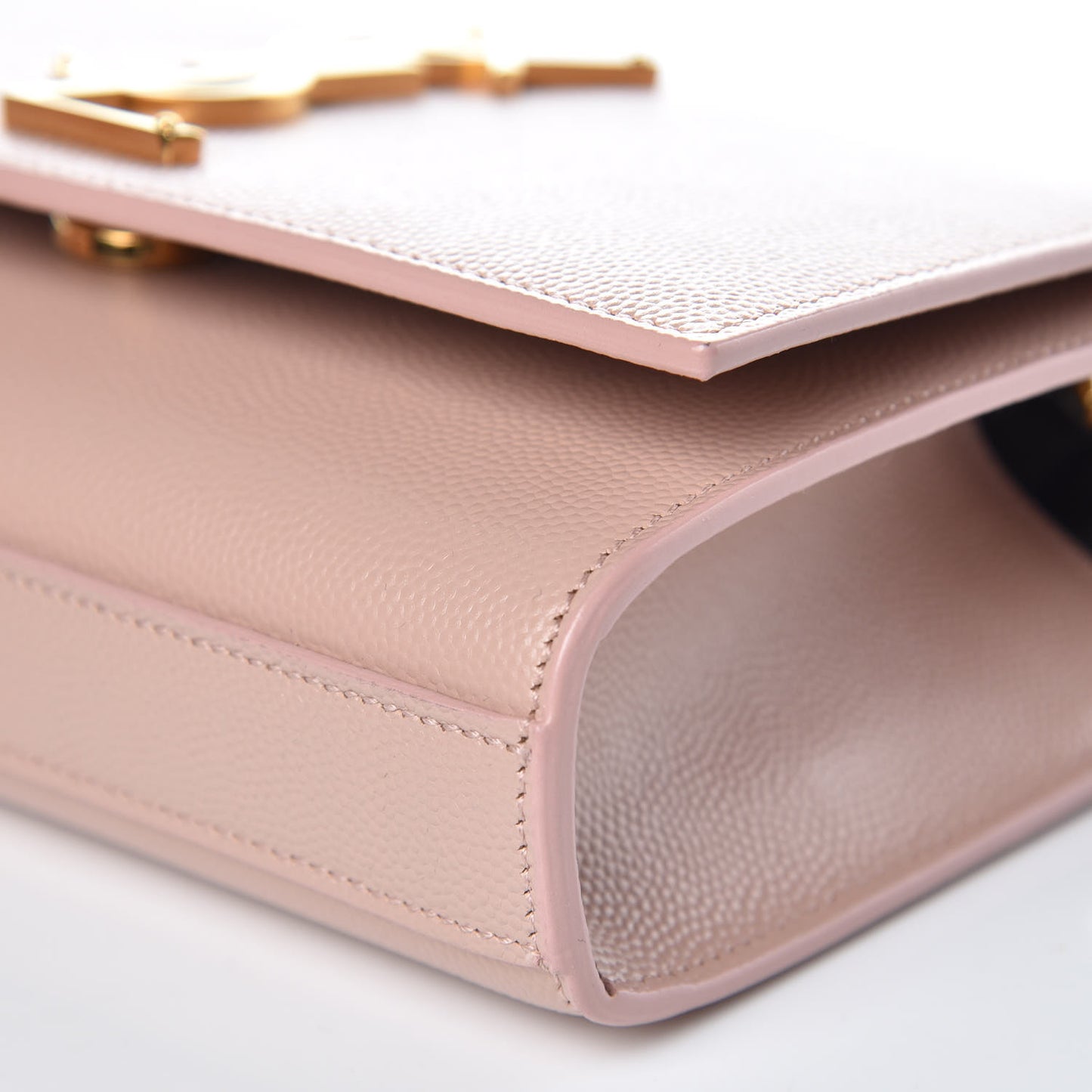 Grain De Poudre Small Monogram Kate Satchel Pale Pink
