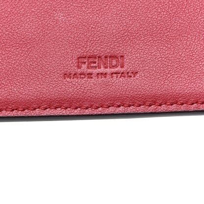 Fendi Vitello Grace FF Gradient Embossed Bi-fold Wallet Black 6 of 8