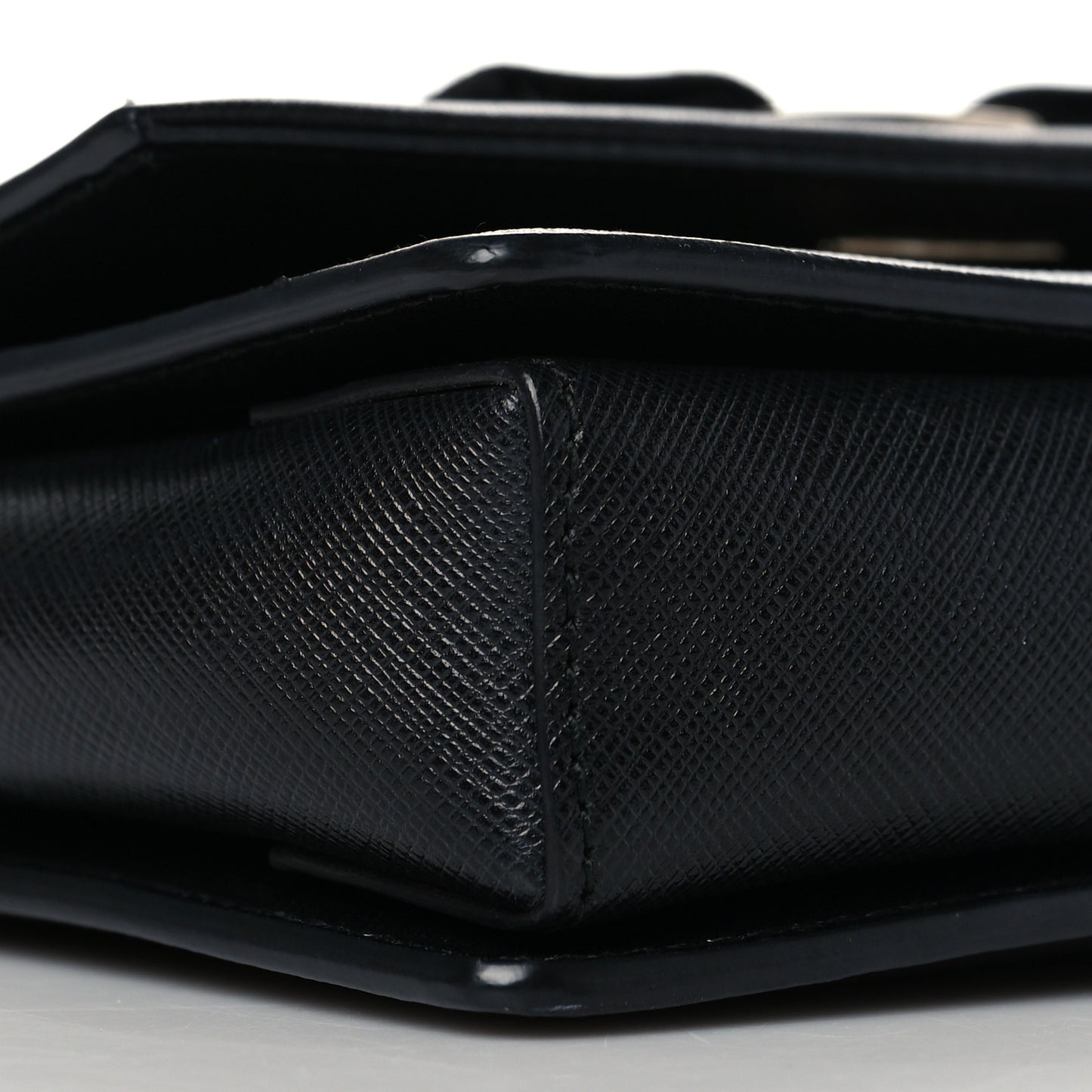 Calfskin Vara Bow Mini Bag Black