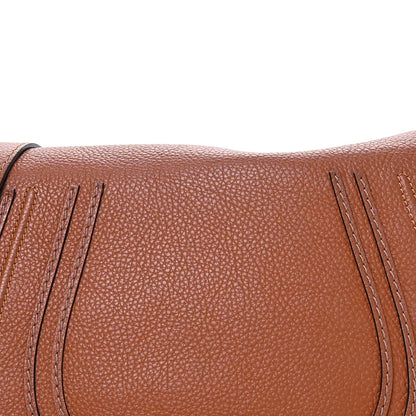 Chloe Calfskin Medium Marcie Round Crossbody Bag Tan 9 of 15