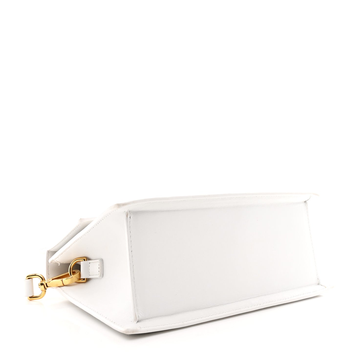 Smooth Calfskin Le Grand Chiquito White