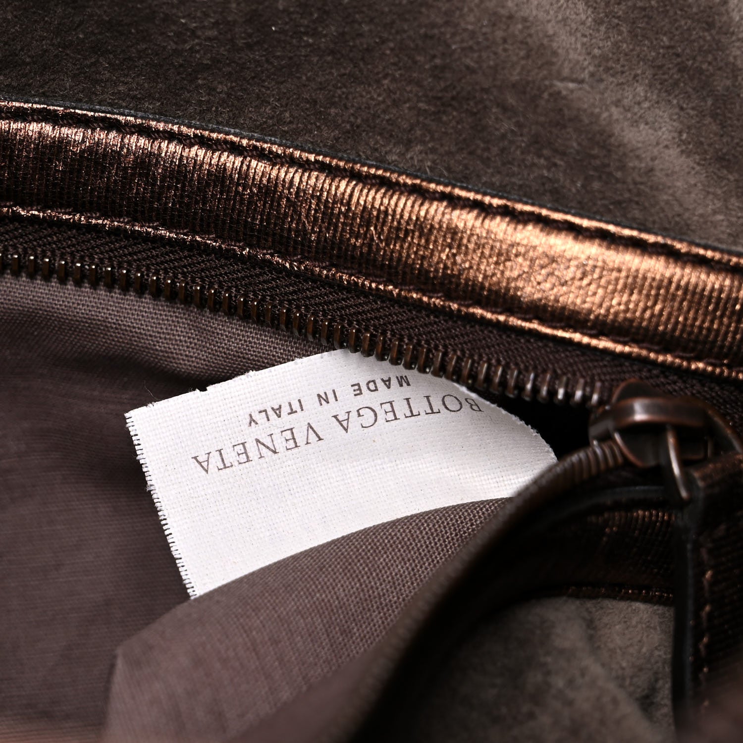 Bottega Veneta Metallic Nappa Intrecciato Large Veneta Hobo Copper 7 of 10