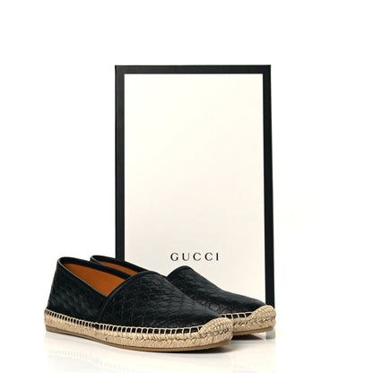 Gucci Microguccissima Signature Espadrilles 38 Black 9 of 9