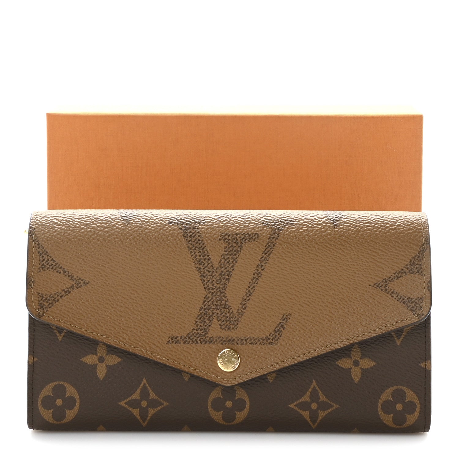 Louis Vuitton Reverse Monogram Giant Sarah Wallet 10 of 10