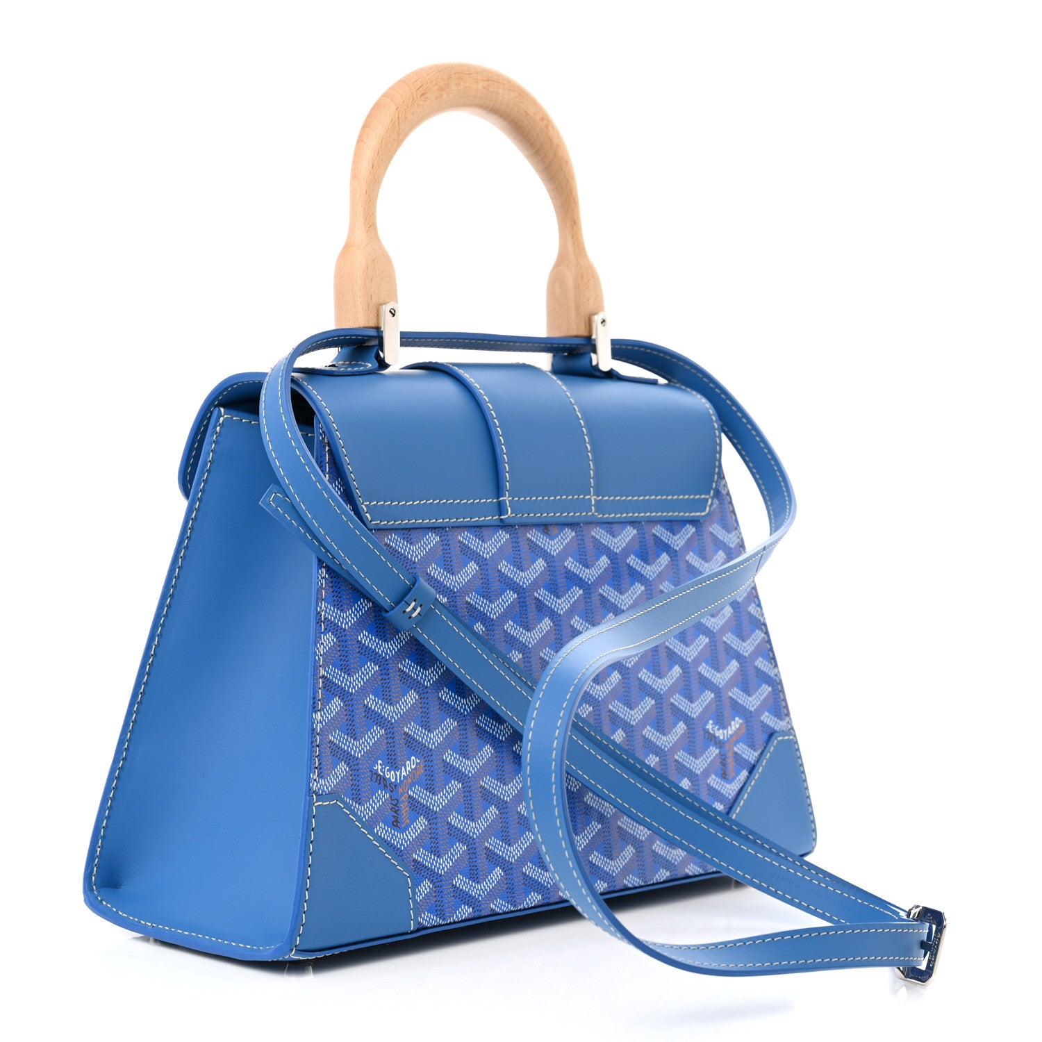 Goyard Goyardine Saigon PM Light Blue 3 of 11