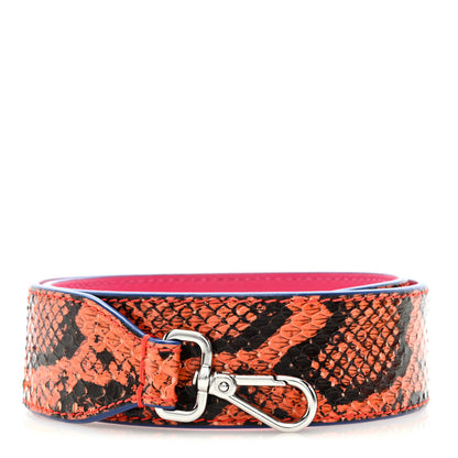 Fendi Shiny Snakeskin Vitello Dolce Strap You Multicolor 1 of 3