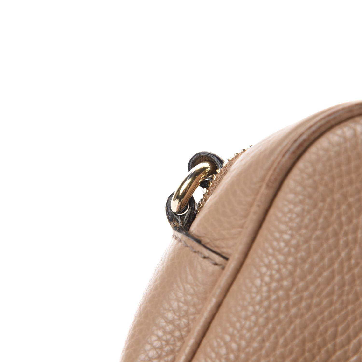 Gucci Pebbled Calfskin Small Soho Disco Bag Rose Beige 14 of 21