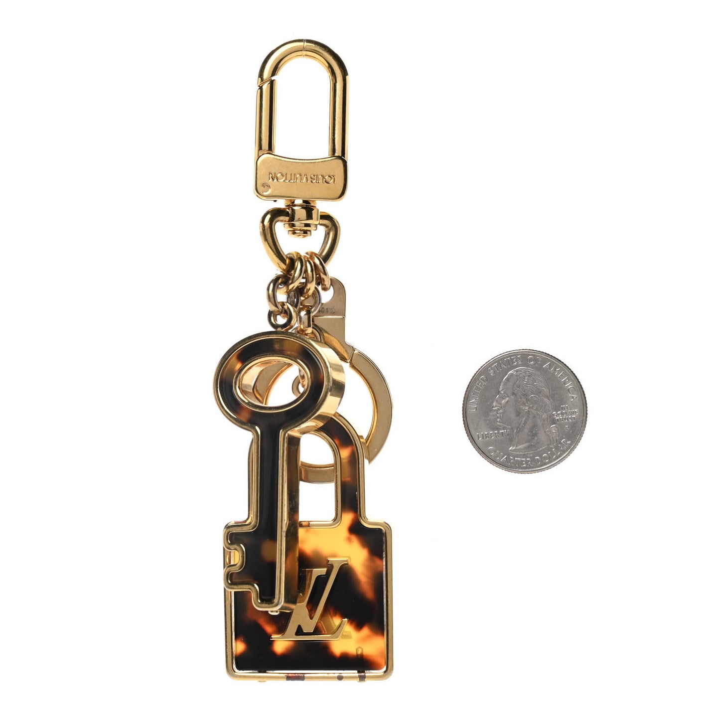 Acetate Confidence Bag Charm Key Holder