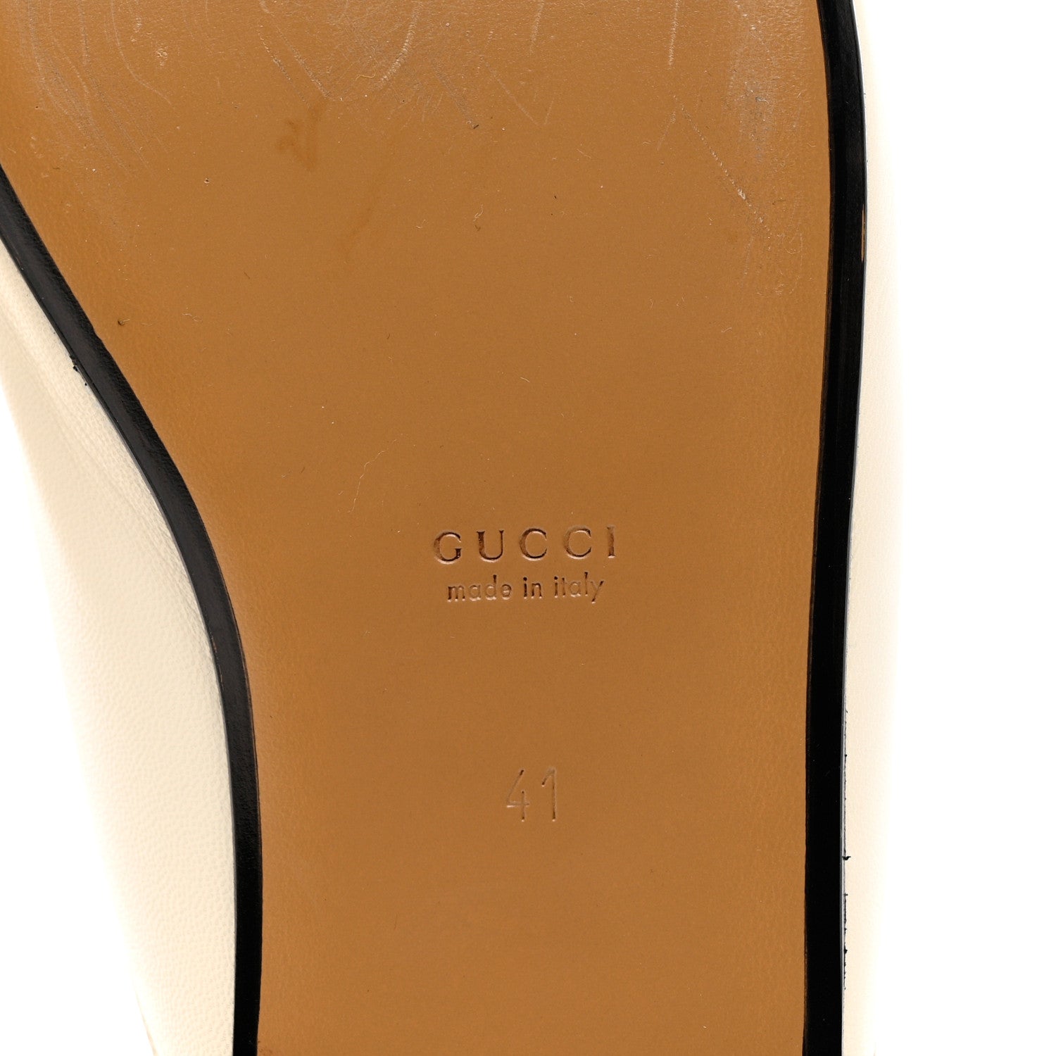 Gucci Malaga Kid Womens Princetown Slippers 41 Mystic White 8 of 9