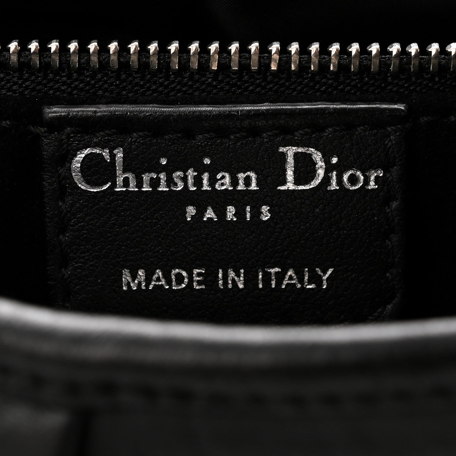 Christian Dior Lambskin Jazzclub Shoulder Bag Black 6 of 13