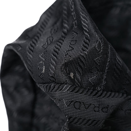 Prada Goatskin Cerniera Doctor Bag Black 16 of 42