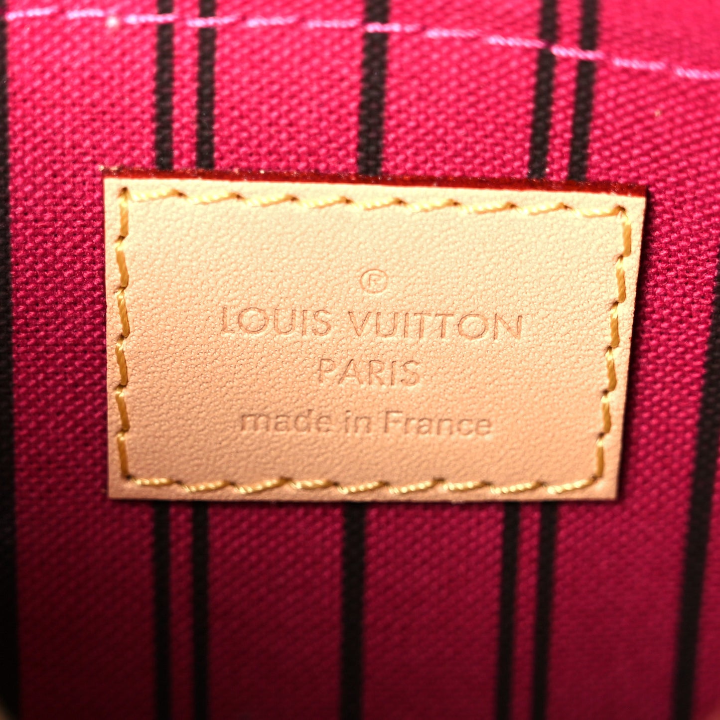 Monogram Neverfull PM Pochette Pivoine