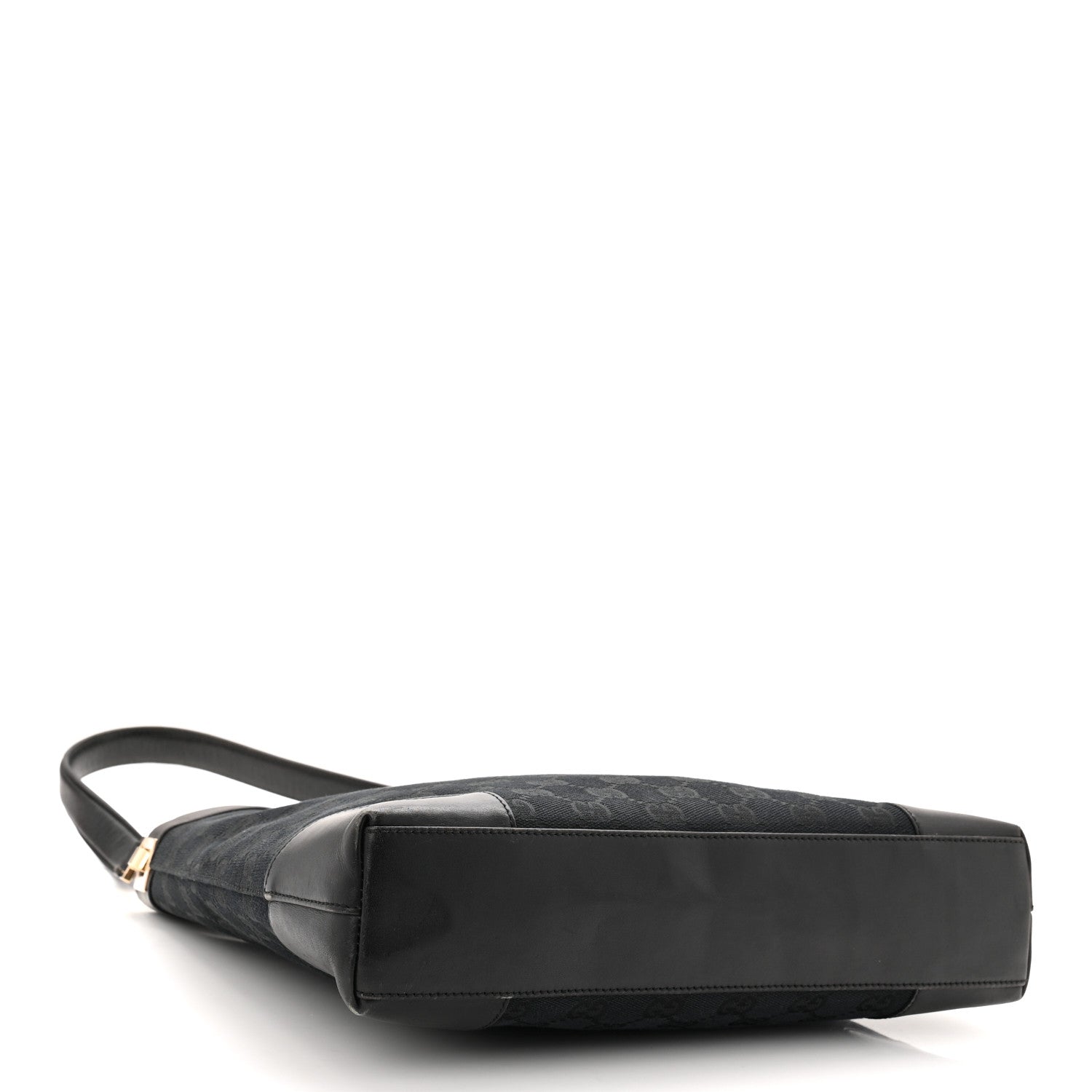 Gucci GG Monogram Shoulder Bag Black 4 of 13