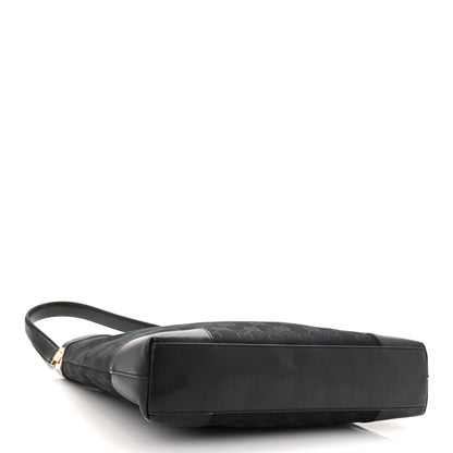 Gucci GG Monogram Shoulder Bag Black 4 of 13