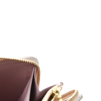 Louis Vuitton Damier Azur Clemence Wallet Rose Ballerine 8 of 8