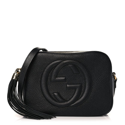 Gucci Pebbled Calfskin Small Soho Disco Bag Black 1 of 9