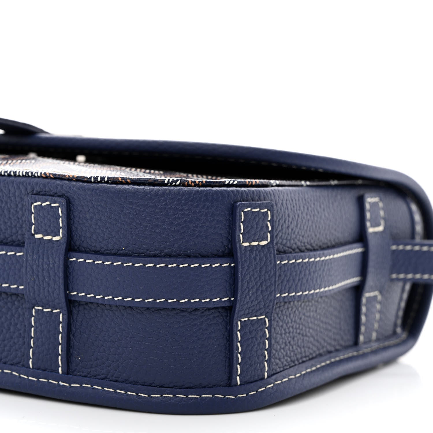 Goyard Goyardine Belvedere II PM Messenger Bag Navy 9 of 9