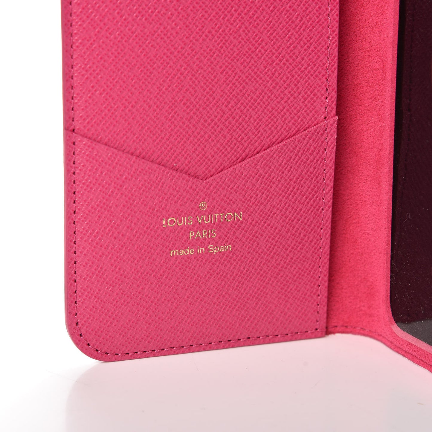 Monogram iPhone X Folio Case Rose Pop