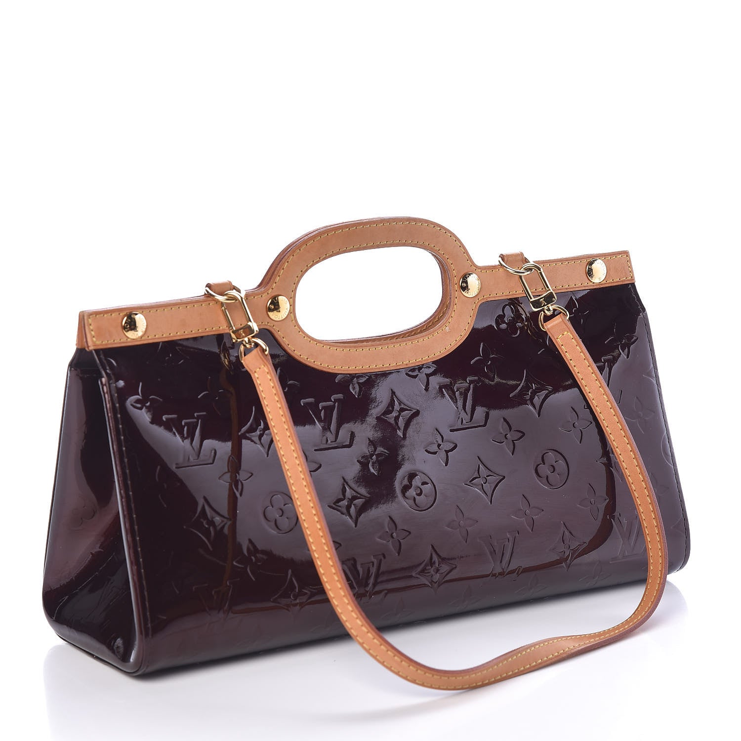 Louis Vuitton Vernis Roxbury Drive Amarante 3 of 9