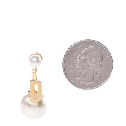 Christian Dior Pearl My ABCDior Tribale Earring Gold 2 of 5