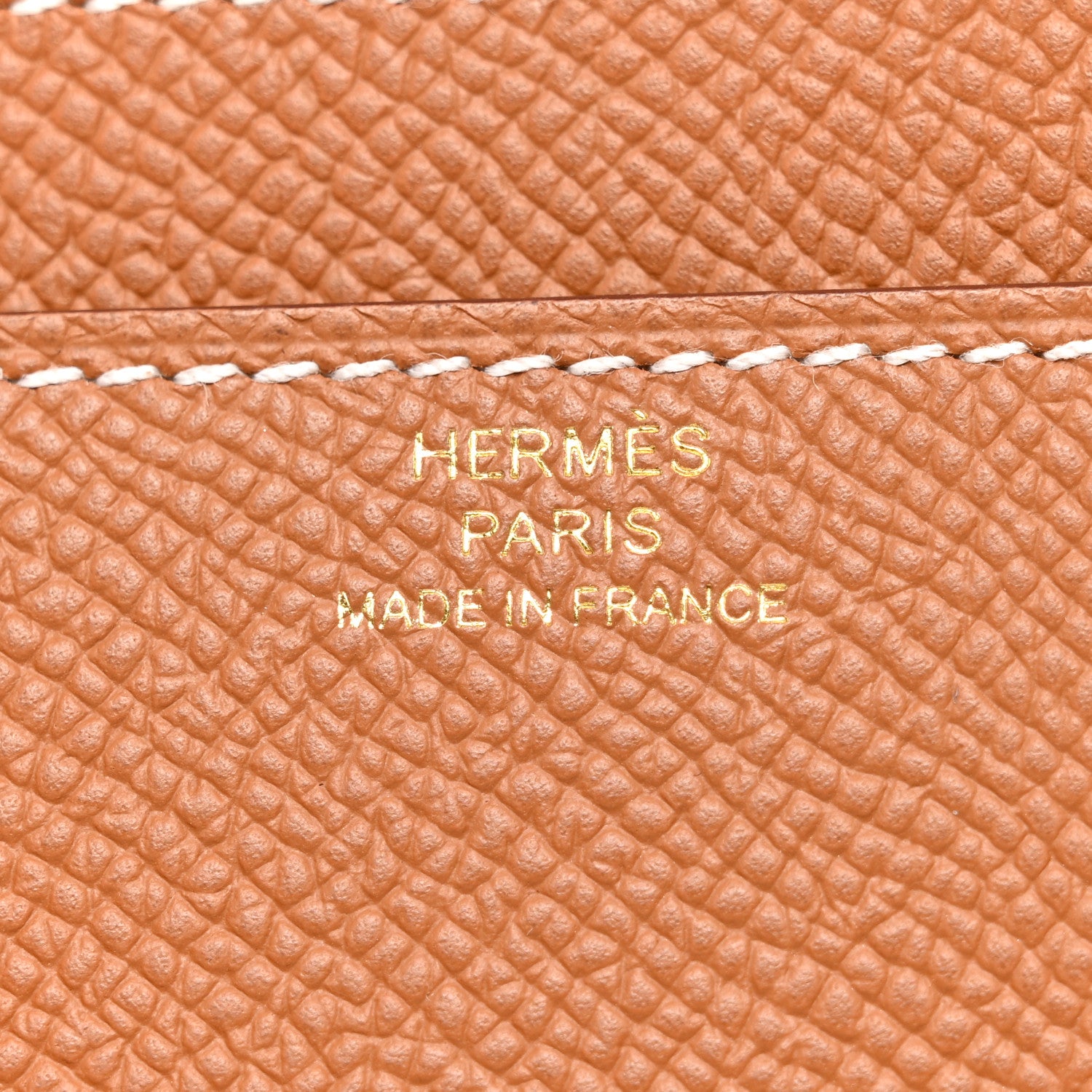 Hermes Epsom Constance Long Wallet To Go Gold 6 of 11