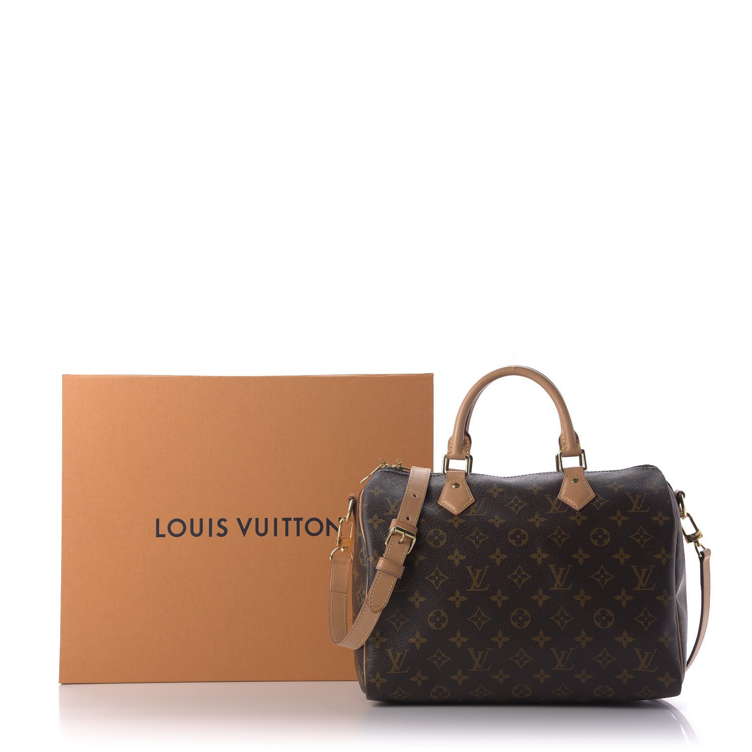 Louis Vuitton Monogram Speedy Bandouliere 30 11 of 11