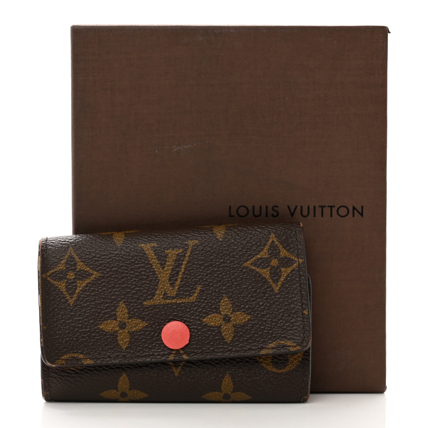 Monogram 6 Key Multicles Holder Poppy