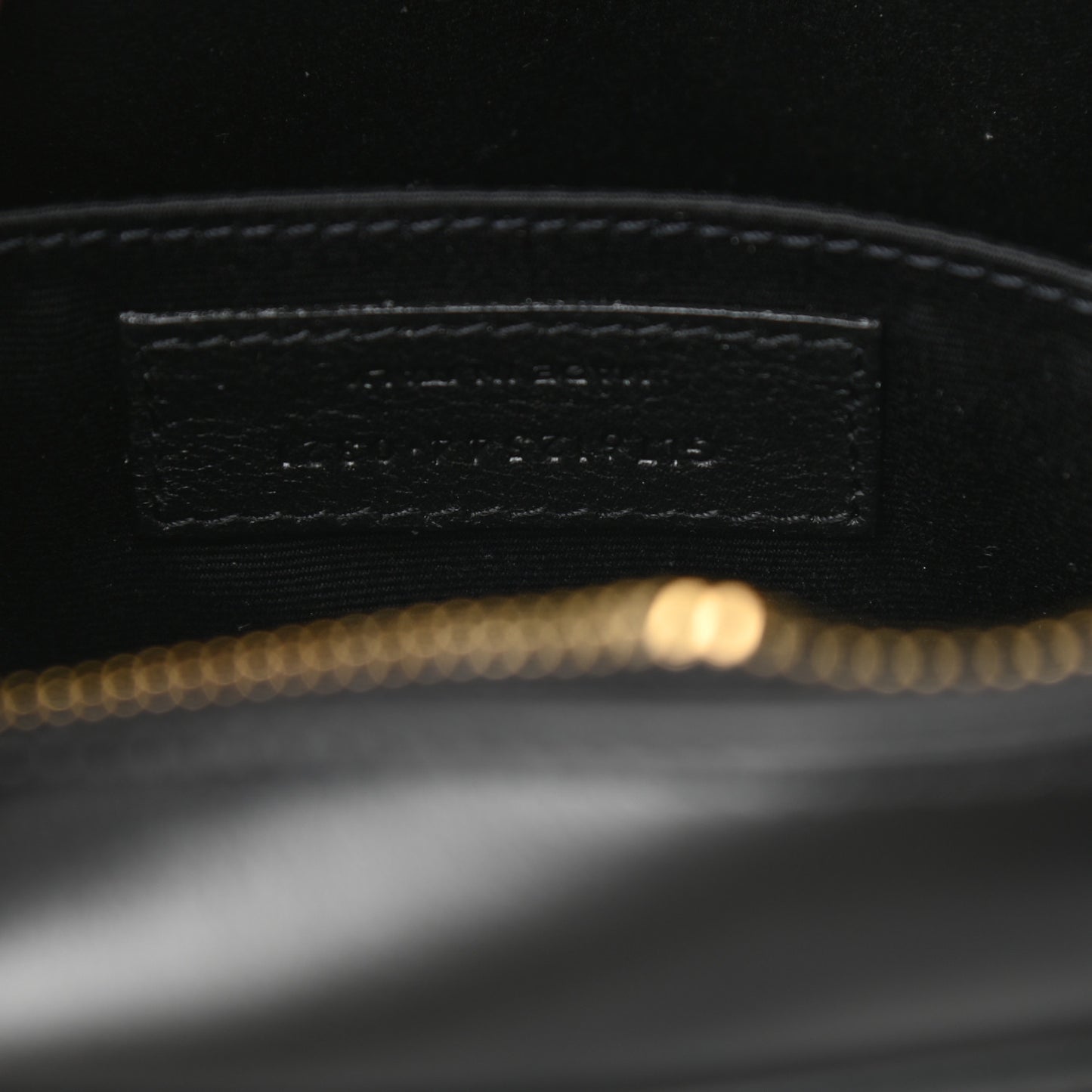 Calfskin Matelasse Monogram Lou Camera Bag Black