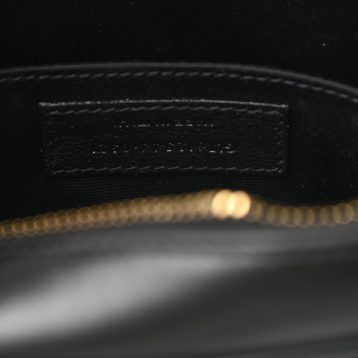 Saint Laurent Calfskin Matelasse Monogram Lou Camera Bag Black 7 of 9
