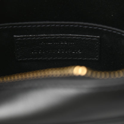 Saint Laurent Calfskin Matelasse Monogram Lou Camera Bag Black 7 of 9