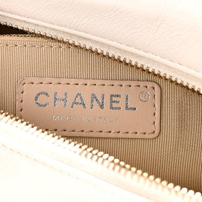 Chanel Rattan Calfskin Small Gabrielle Hobo Beige Ivory 6 of 10