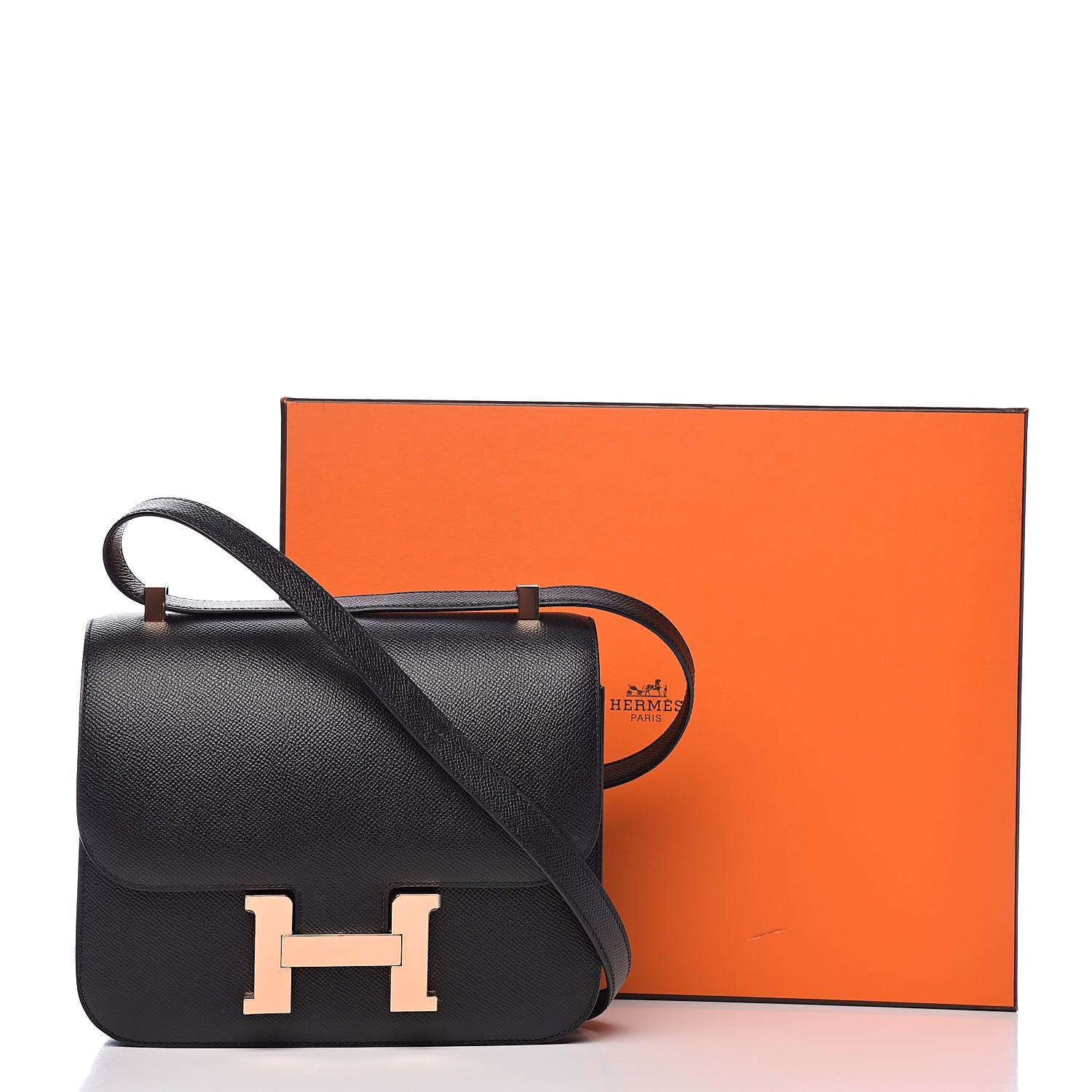 Hermes Epsom Constance 24 Black 25 of 25