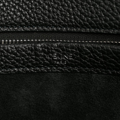 Celine Grained Calfskin Duffle Bag Night Green 6 of 11