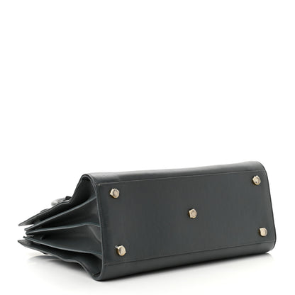 Saint Laurent Calfskin Small Classic Sac De Jour Petrol 3 of 12