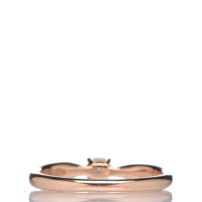 Tiffany 18K Rose Gold Diamond .17ct Harmony Solitaire Engagement Ring 50 5.25 4 of 5