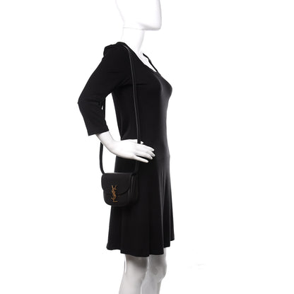 Saint Laurent Smooth Calfskin Mini Classic Monogram Kaia Satchel Black 2 of 10