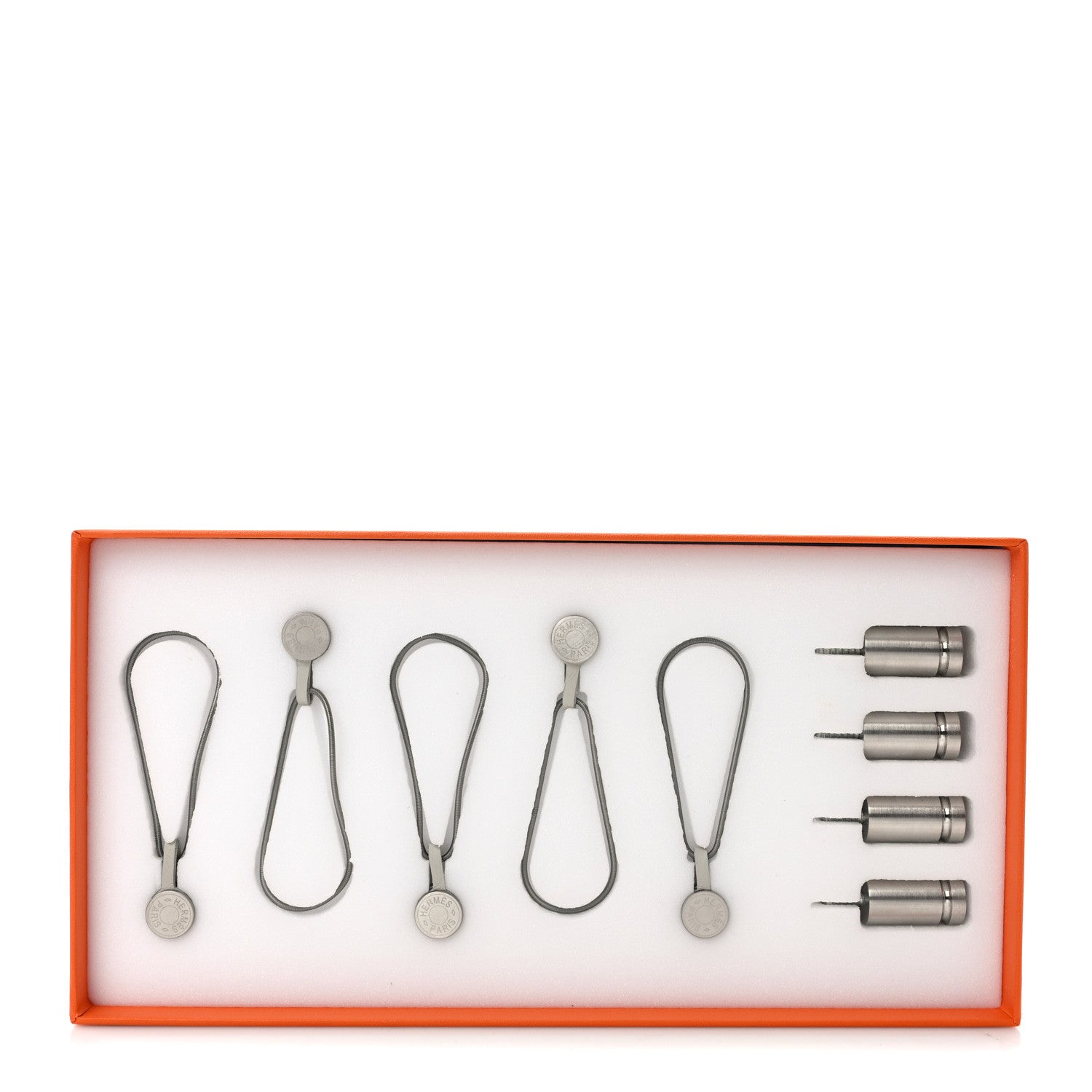 Hermes Stainless Steel Fixation Kit Scarf Hanging System 1 of 7