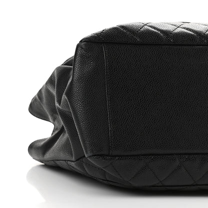 Chanel Caviar Quilted Grand Shopping Tote GST Black 8 of 10