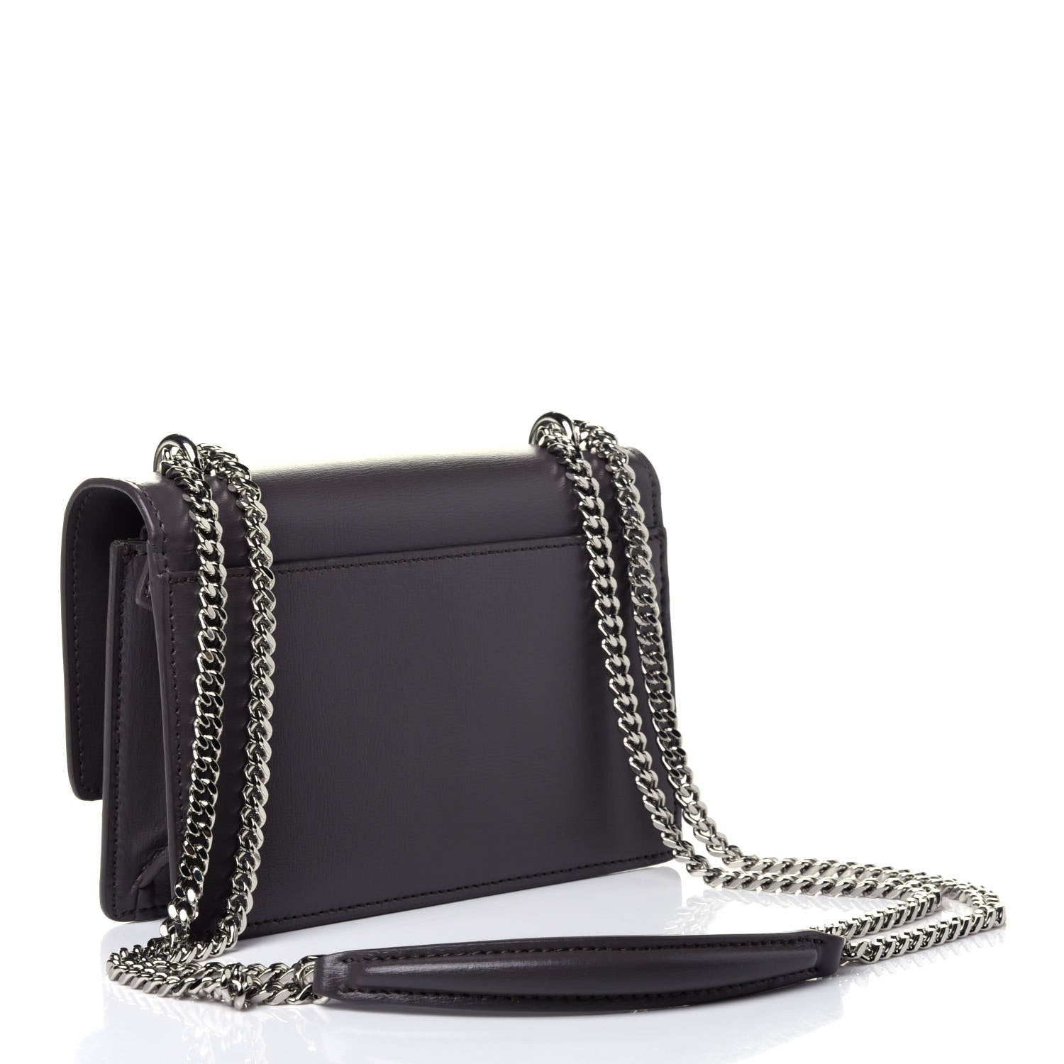 Saint Laurent Calfskin Monogram Sunset Chain Wallet Earth 2 of 4