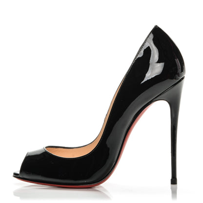 Christian Louboutin Patent Youpi 120 Pumps 35.5 Black 1 of 9