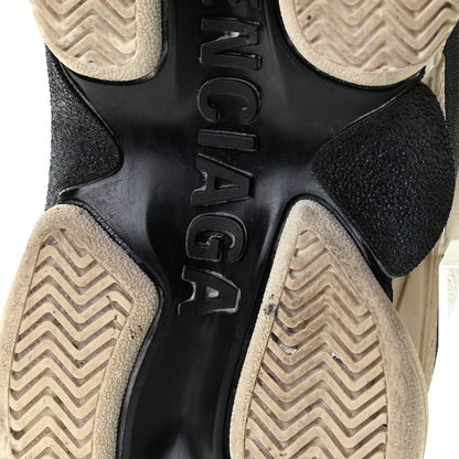 Balenciaga Fabric Mesh Womens Triple S Sneakers 37 White Bleu Violet 9 of 11