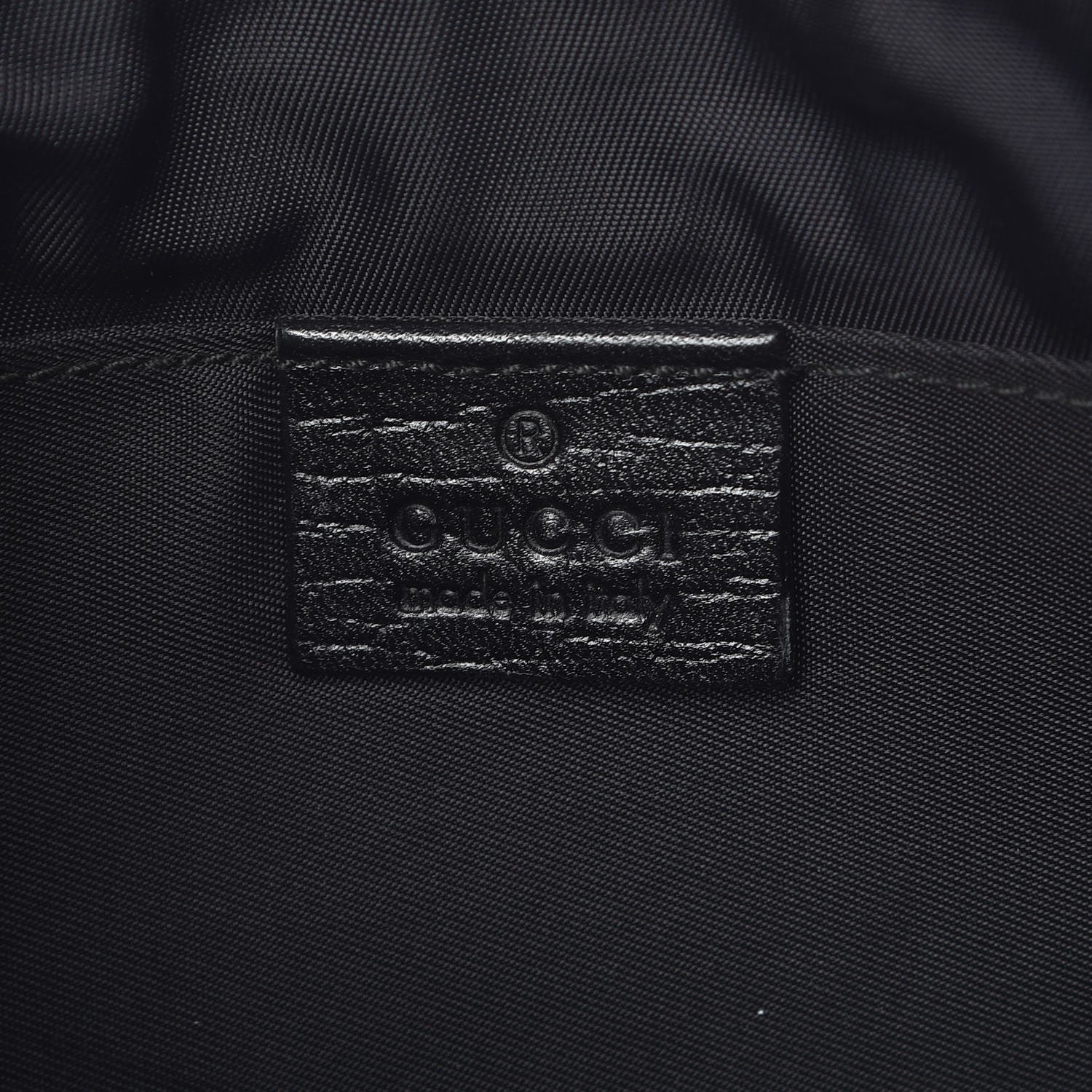 Gucci GG Plus Monogram Waist Belt Bag Black 7 of 9