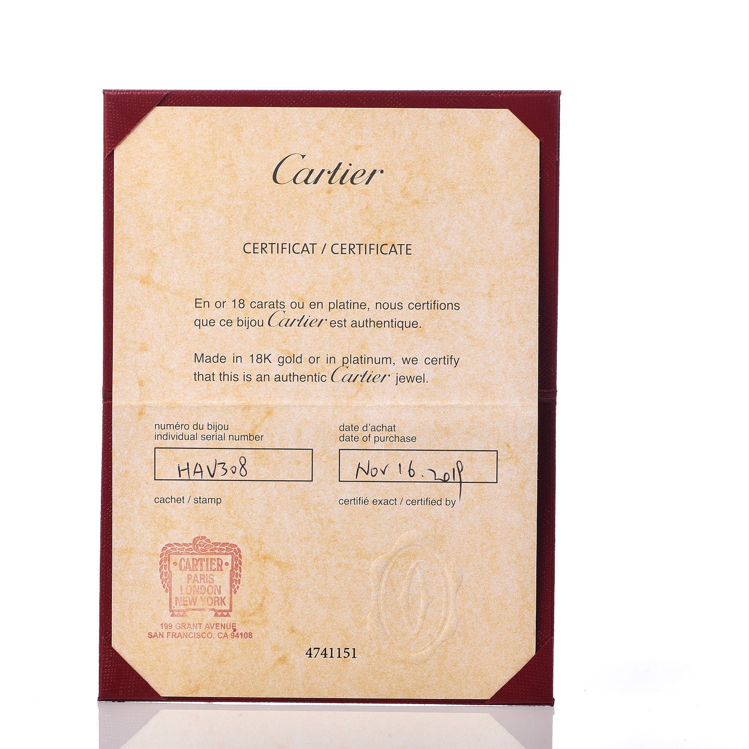 Cartier 18K White Gold Juste Un Clou Ring 57 8 6 of 7