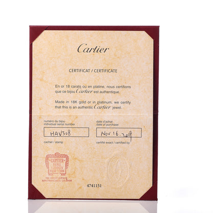 Cartier 18K White Gold Juste Un Clou Ring 57 8 6 of 7