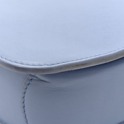 Loro Piana Calfskin Artemis Shoulder Bag Blue 15 of 19