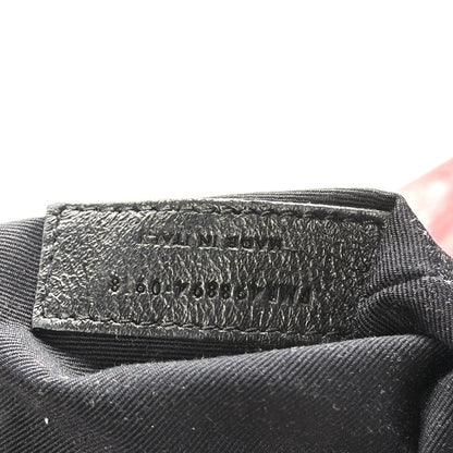 Saint Laurent Crinkled Calfskin Matelasse Monogram Medium Niki Chain Satchel Rouge Eros 7 of 10