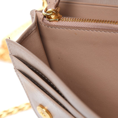 Prada Vitello Move Chain Wallet Cammeo 12 of 12