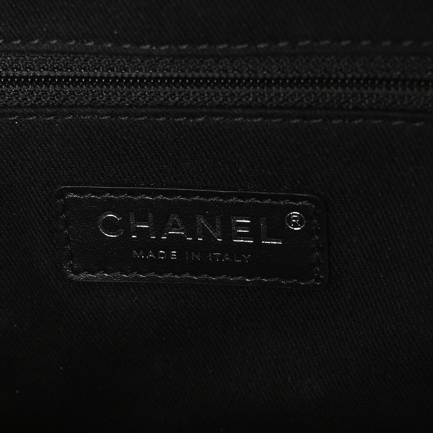 Chanel Mixed Fibers Deauville Bowling Bag Black 6 of 11