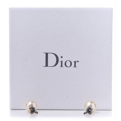 Christian Dior Pearl Bee Star Mise En Dior Tribal Earrings 5 of 5