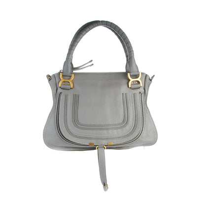 Chloe Calfskin Medium Marcie Satchel Cashmere Grey 1 of 8